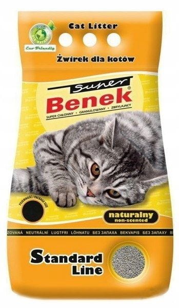SUPER BENEK Żwirek Naturalny 25L zdjęcie 1