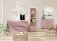 Różowy Zestaw Do Pokoju Młodzieżowego 2 KOSS MX
