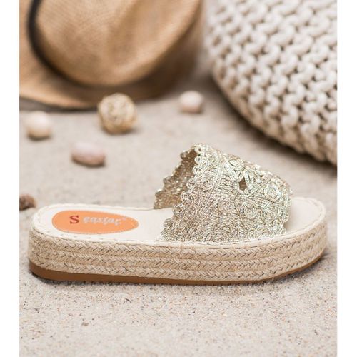 Klapki Espadryle Na Platformie r.40 na Arena.pl