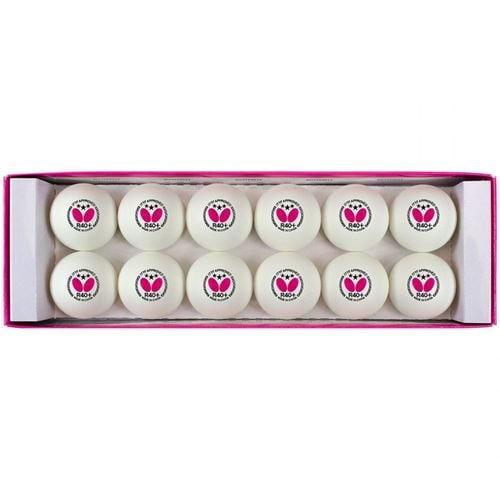 piłeczki do tenisa stołowego butterfly *** białe - 12 szt. na Arena.pl