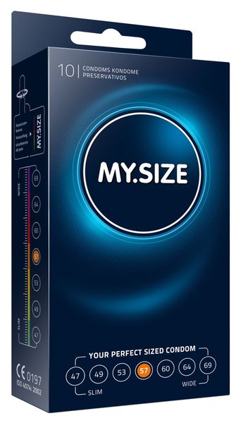 Prezerwatywy MY.SIZE 57 (10 szt) zdjęcie 1