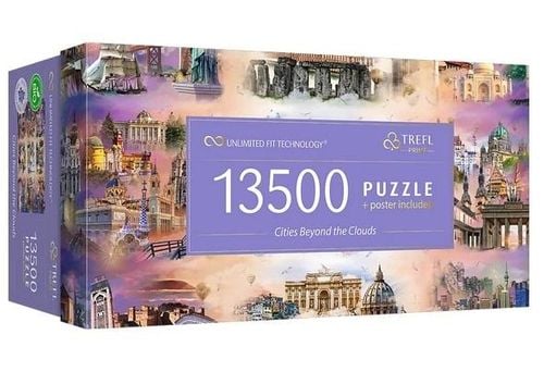 puzzle 13500 uft cities beyond the clouds 81030 na Arena.pl