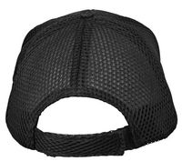 Czapka z daszkiem BLU czarna one size regulowany pasek swe