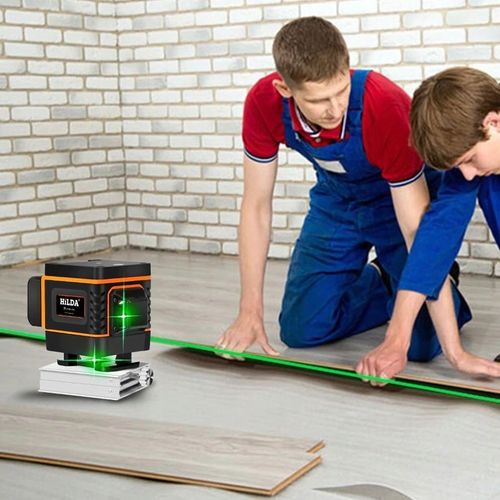 POZIOMICA LASEROWA 360° LASER KRZYŻOWY 4D + STATYW na Arena.pl