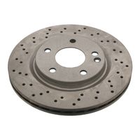 Tarcza hamulcowa PRZÓD MERCEDES A 1998 1999 2000 2001 2002 2003 2004 2005