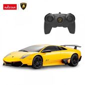 ZDALNIE STEROWANY LAMBORGHINI MURCIÉLAGO 1:24 ŻÓŁTY DLA DZIECI