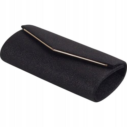 Torebka kopertówka wieczorowa wizytowa czarna elegancka wesele sylwester na Arena.pl