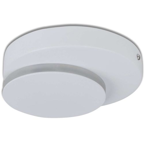 Ścienna LAMPA kinkiet DALLAS 1352923 Nave okrągła OPRAWA metalowa LED 6W 3000K plafon sufitowy biały na Arena.pl