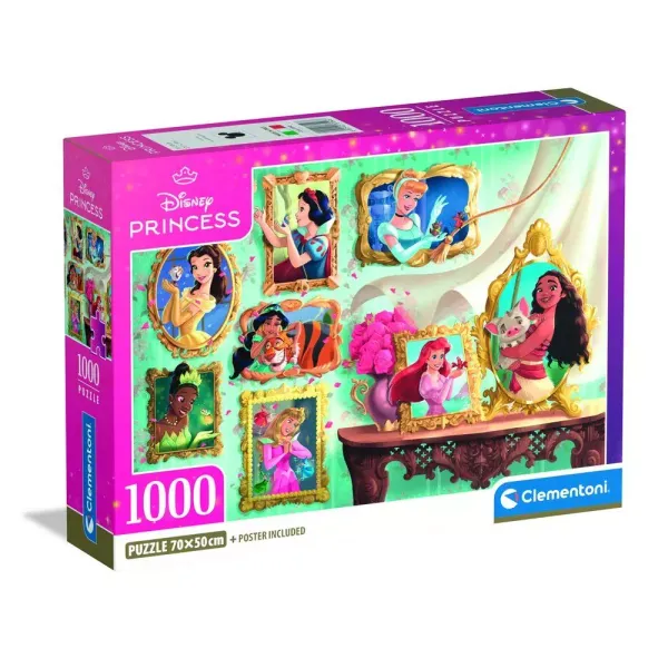 CLE puzzle 1000 Compact Disney Princess 37046 zdjęcie 1