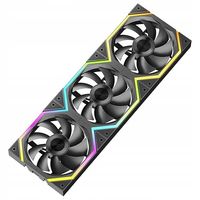 ZESTAW 3 WENTYLATORÓW DO KOMPUTERA 3w1 GALAXY 120 MM RGB
