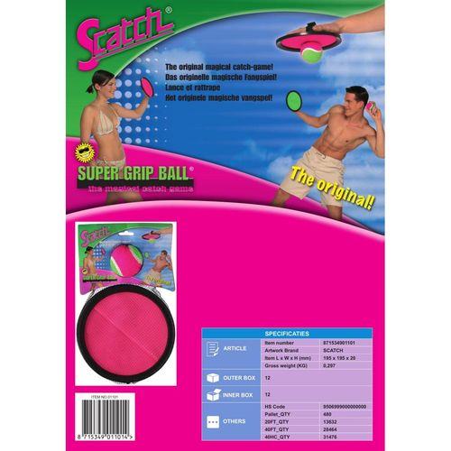 ZESTAW CATCH BALL ŚR. 19,3CM SCATCH na Arena.pl