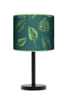Lampa stołowa - nocna drewniana duża - Aloha