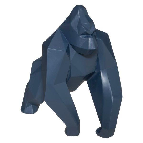 Figurka Origami Gorilla niebieska zdjęcie 1