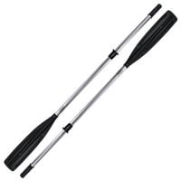 Aluminiowe Wiosło Szalupowe do łodzi John Paddle + manszeta (komplet - 2 sztuki) 200 cm
