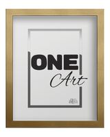 Ramka Hekla wyjątkowa 50x60  MDF plakat  złoty 1szt.