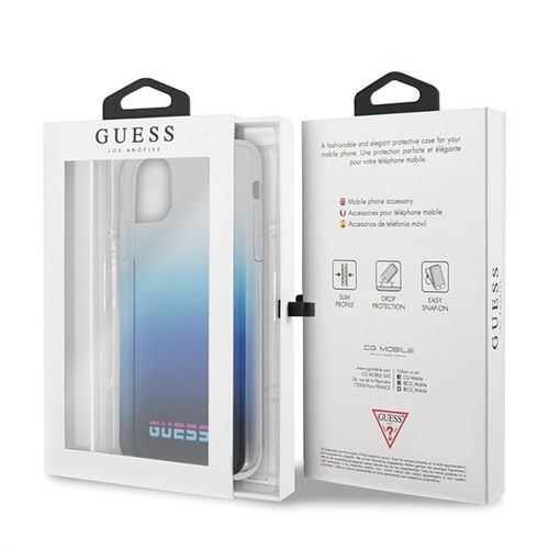 Guess GUHCN58DGCNA iPhone 11 Pro niebieski/gradient blue na Arena.pl