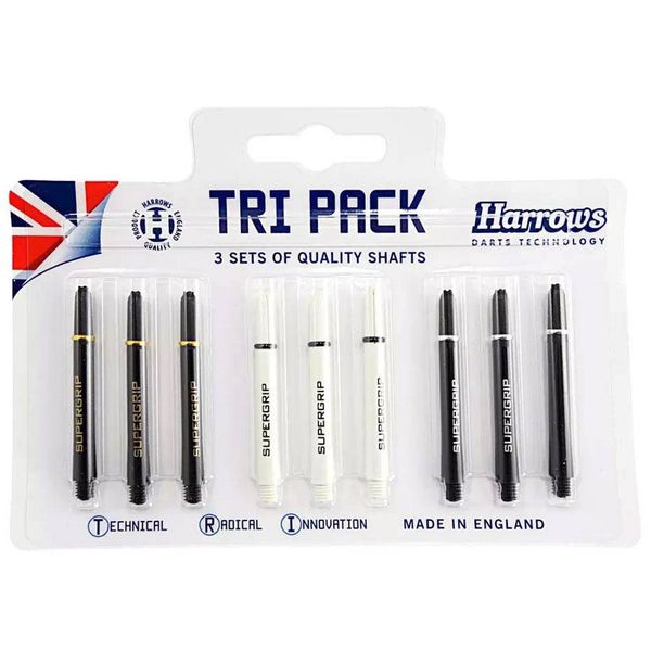 Harrows Shafts Tri Pack czarne,białe zdjęcie 1