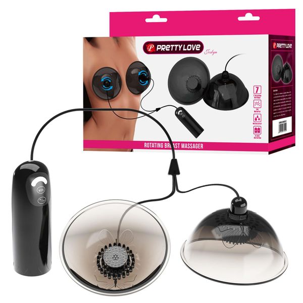Pretty Love Joslyn Rotating Breast Massager – Black zdjęcie 1