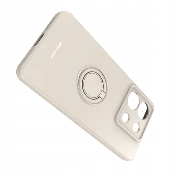 Spacecase Silicone Ring Poco X6 / Rm Note 13 Pro 5G Bone zdjęcie 5