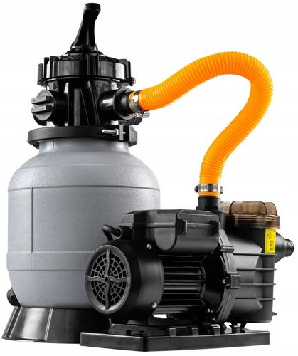 POMPA PIASKOWA DO BASENU FILTRUJĄCA DO BASENÓW 7900l/h FILTR TIMER LCD 250W na Arena.pl