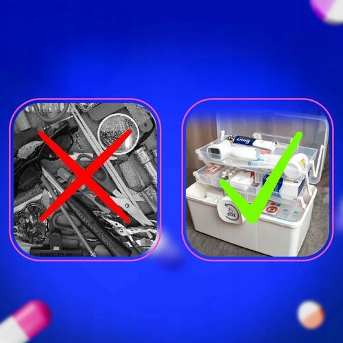 Organizer na leki skrzynka kuferek pojemnik tabletki zamykany na Arena.pl