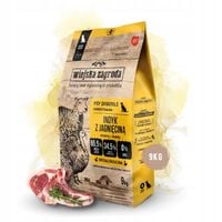 Wiejska Zagroda Karma sucha dla psa INDYK z JAGNIĘCINĄ Średnie rasy M 9kg