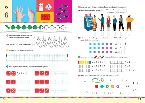 Idę do szkoły. Elementarz matematyczny na Arena.pl