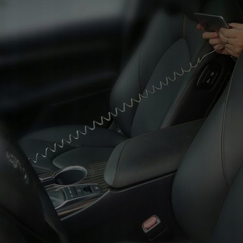 MCDODO KABEL KĄTOWY USB-C SPIRALNY SPRĘŻYNOWY SZYBKIE ŁADOWANIE TYP C LED na Arena.pl