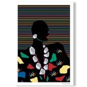 PLAKAT 50x70 cm Eksplozja Kolorów Queen ByOn x Astrid Wilson