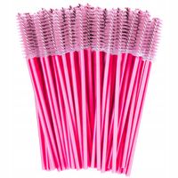 50 x SZCZOTECZKA SZCZOTKA DO RZĘS I BRWI SPIRALKA