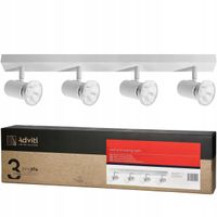 Lampa Sufitowa LED Szyna Regulowana Kinkiet 4x E27