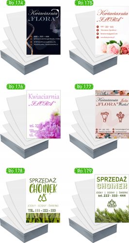 Ulotki A5 5000szt reklamowe firmowe różne wzory KOMPOZYCJE NAGROBNE na Arena.pl