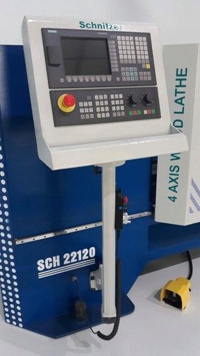 Schnitzer SCH 22120 4x4 - tokarka CNC do drewna zdjęcie 6
