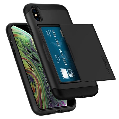 SPIGEN SLIM ARMOR CS - iPhone X / XS - BLACK na Arena.pl