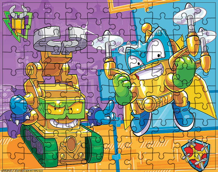 Puzzle Super Zings zdjęcie 1