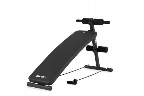 Ławka Treningowa Skośna Ławeczka Składana Regulowana do ćwiczeń Zipro Slant na Arena.pl