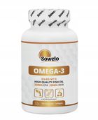 SOWELO OMEGA 3 330 EPA 220 DHA D3+K2+VIT E 100 Kapsułek