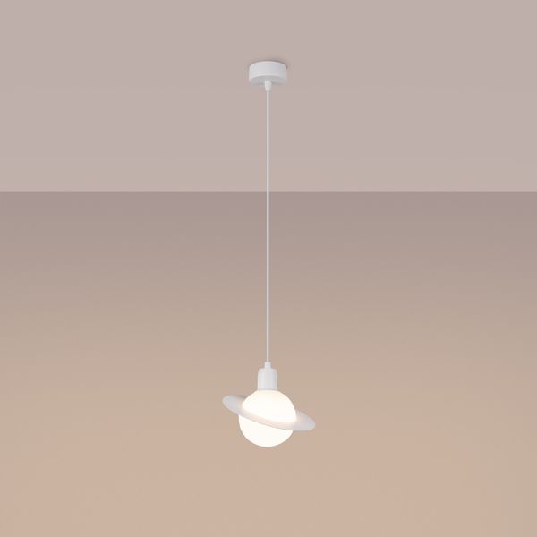 Lampa wisząca HYPERION 1 biały zdjęcie 3