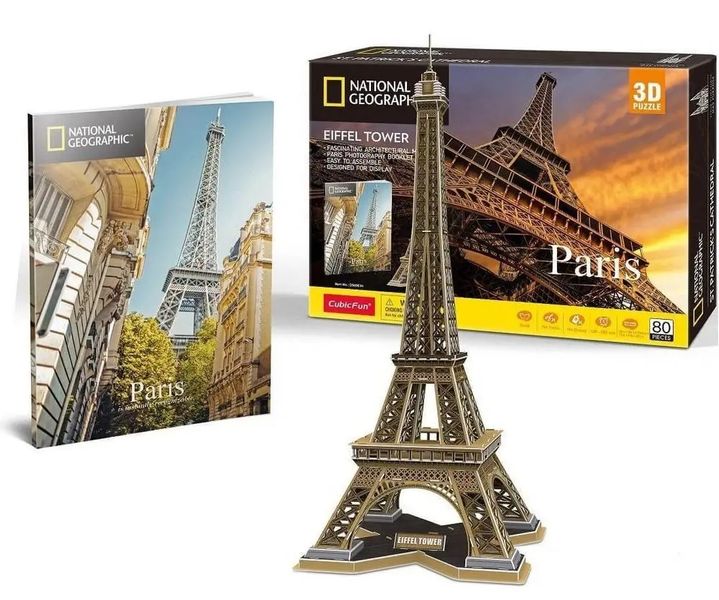 Puzzle 3D National Geographic Paryż 9988 zdjęcie 6