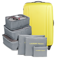 Organizery do walizki podróżne na ubrania bielizne podróżne 6 szt zestaw