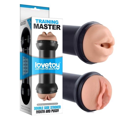 Masturbator Lovetoy Traning Master Double Side Stroker Mouth And Pussy na Arena.pl