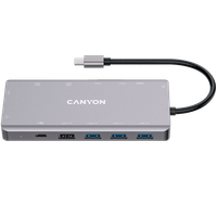 canyon hub ds-12 13 w 1 4k usb-c szary