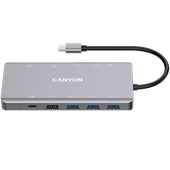 canyon hub ds-12 13 w 1 4k usb-c szary