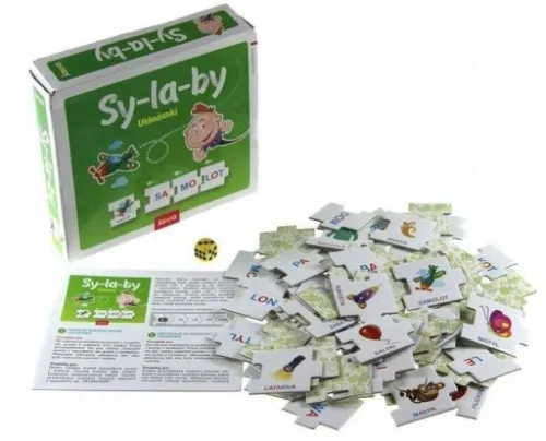 Gra dla 6 Latka Sylaby EDUKACYJNA Logiczna ZABAWA na Arena.pl