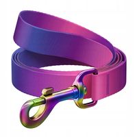 2 x Smycz WAUDOG Nylonowa 122cm DO Dużego Psa Fioletowa Mocna rPET