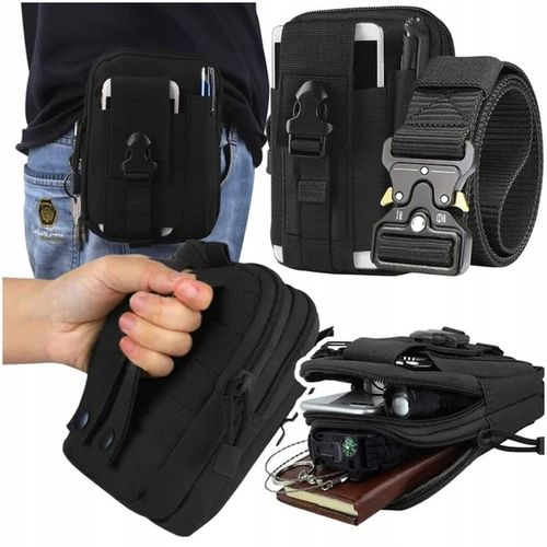 SASZETKA NERKA TAKTYCZNA MILITARNA WOJSKOWA SURVIVAL KIESZEŃ + PAS na Arena.pl