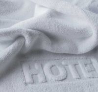 Ręcznik Biały Hotelowy 140X70 500G Frotte  Zagęszczony Wzmocniony Trwały