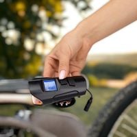 Lampka Rowerowa Z Licznikiem Latarka Na Kierownice Z Alarmem Prędkościomie