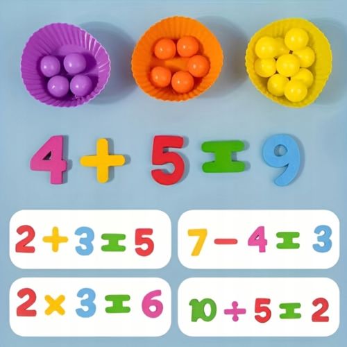 Interaktywny zestaw Montessori do nauki liczenia na Arena.pl