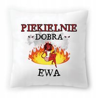Poduszka Dla Ewy Na Urodziny Na Prezent Z Nadrukiem Ze Zdjęciem
